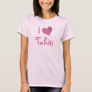 T-shirts Eu amo Tahiti