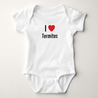 T-shirts Eu amo Termites Baby Jumper