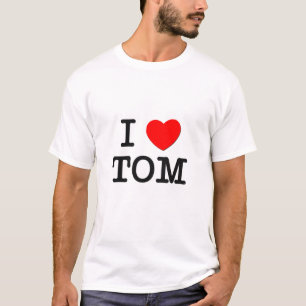 T-shirts Eu amo Tom