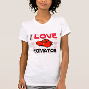 T-shirts Eu amo tomates