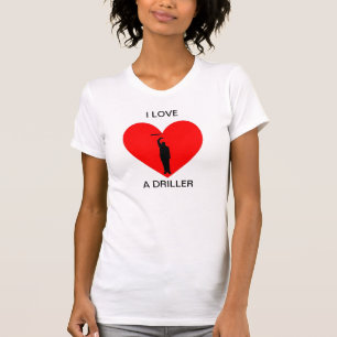 T-shirts Eu amo um perfurador