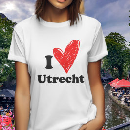 T-shirts Eu amo Utrecht