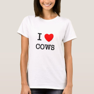 T-shirts Eu amo VACAS
