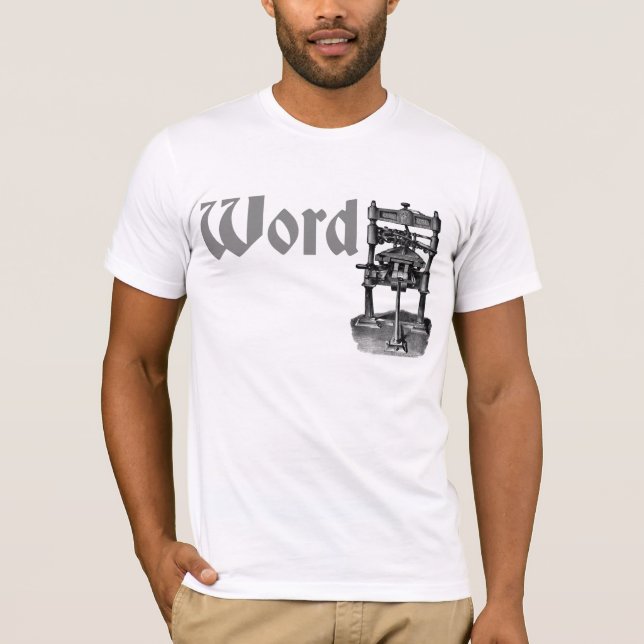 T-shirts Eu amo WordPress (Frente)