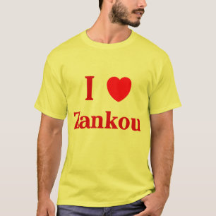 T-shirts Eu amo Zankou! - Personalizado