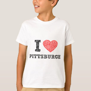 T-shirts Eu-Amor-Pittsburgh