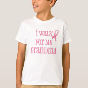 T-shirts Eu ando para minha avó
