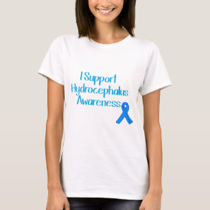 T-shirts Eu apoio a consciência da hidrocefalia