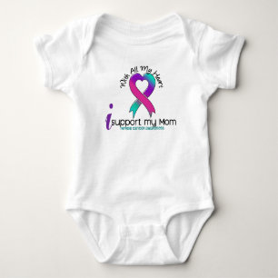 T-shirts Eu apoio meu cancer de tiróide da mamã