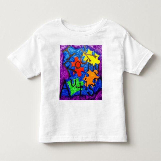 T-shirts Eu balanço meu autismo (Frente)