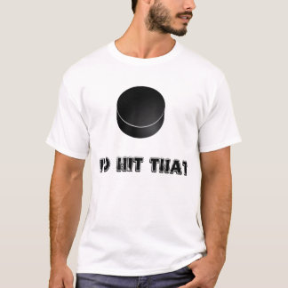 T-shirts Eu bateria aquele (o hóquei)
