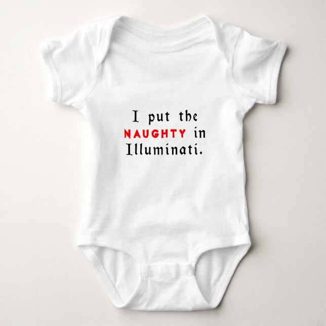 T-shirts Eu Coloquei o Malicioso no Illuminati (Frente)