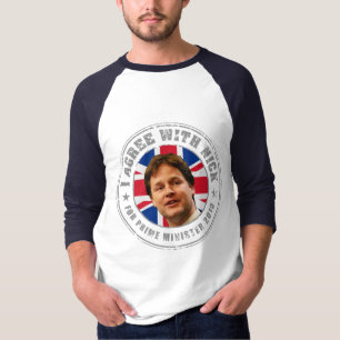 T-shirts Eu concordo com o Tshirt de Nick
