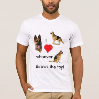 T-shirts Eu coração quem quer que jogo o brinquedo