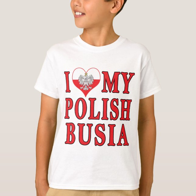 T-shirts Eu Corto A Minha Busia Polonesa (Frente)