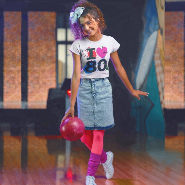 T-shirts Eu corto os anos 80 (Criador carregado)