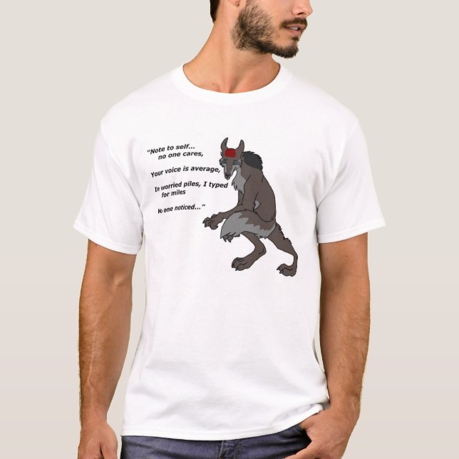 T-shirts Eu datilografei para milhas (Frente)