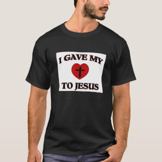 T-shirts Eu dei o meu (coração) a Jesus