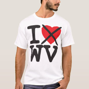 T-shirts Eu deio WV - West Virginia