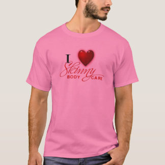 T-shirts Eu dos homens amo magro