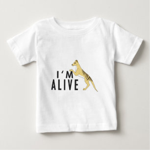 T-shirts Eu estou vivo - Thylacine
