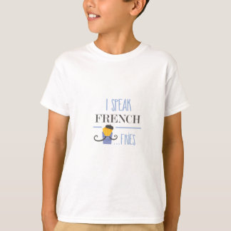 T-shirts Eu falo o francês… Fritadas