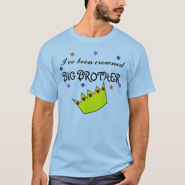 T-shirts Eu fui BIG BROTHER coroado (Frente)