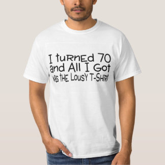 T-shirts Eu girei o Tshirt 70 mau