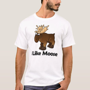 T-shirts Eu gosto de alces