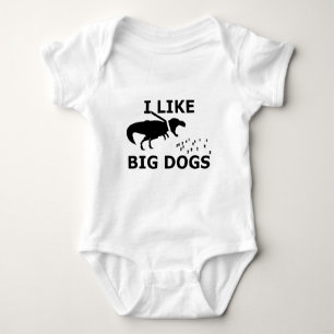 T-shirts Eu gosto de cães grandes