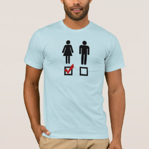 T-shirts Eu gosto de garotas
