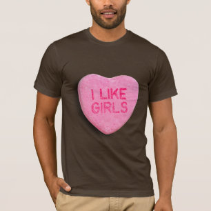 T-shirts Eu Gosto de Garotas