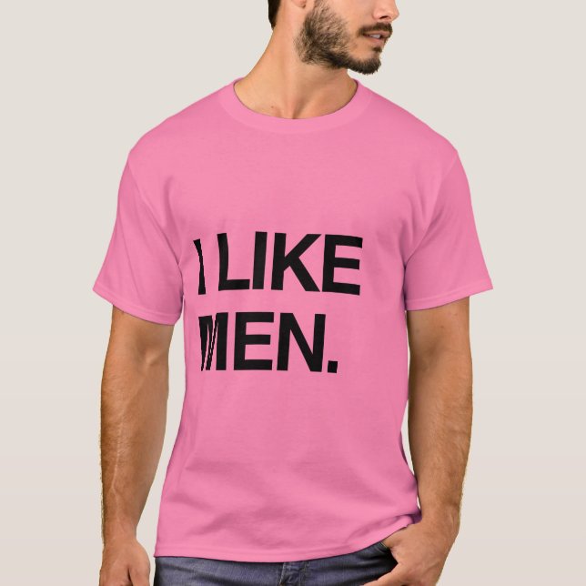 T-SHIRTS EU GOSTO DE HOMENS (Frente)