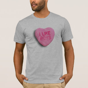 T-shirts Eu Gosto de Meninos