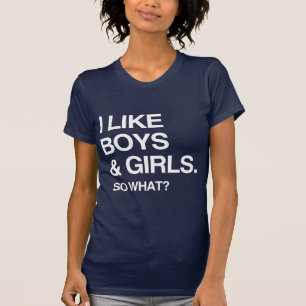 T-SHIRTS EU GOSTO DE MENINOS E DE MENINAS ASSIM QUE