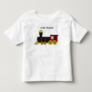 T-shirts Eu gosto de trens