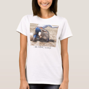 T-shirts Eu gosto de vaqueiros REAIS