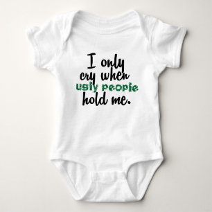 T-shirts Eu grito somente quando as pessoas feias me