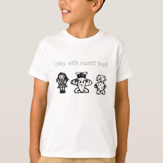 T-shirts Eu jogo com brinquedos do desajuste