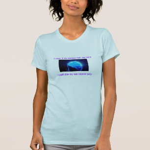 T-shirts Eu juro, se minha memória era qualquer mais má m