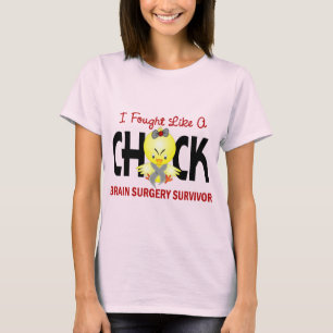 T-shirts Eu lutei como um sobrevivente da cirurgia de