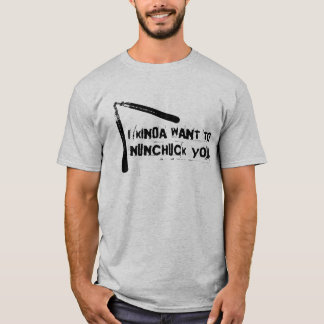 T-shirts "Eu meio que quero te encher de saco"