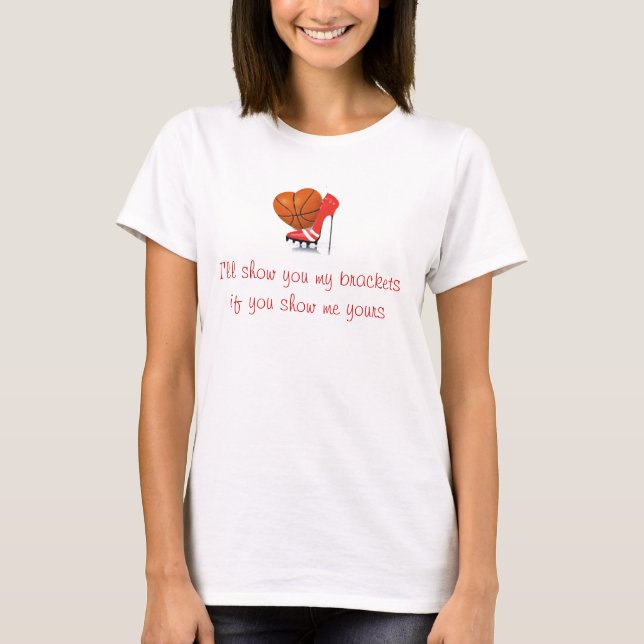 T-shirts Eu mostrar-lhe-ei meus suportes…. (Frente)