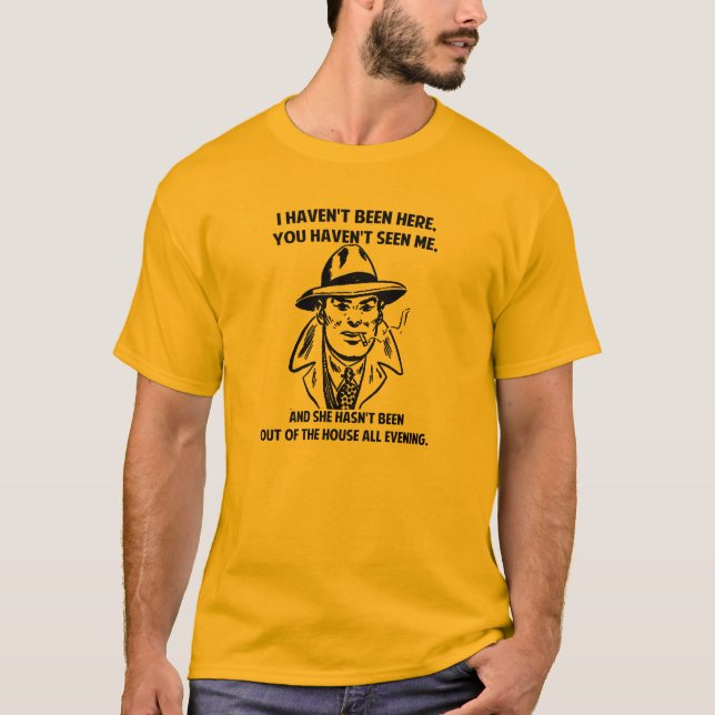 T-shirts Eu não estive aqui… (Frente)