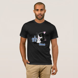 T-shirts Eu não fiz isso, gato