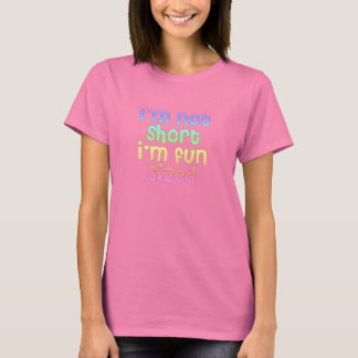 T-shirts Eu não sou curto mim sou T feito sob medida
