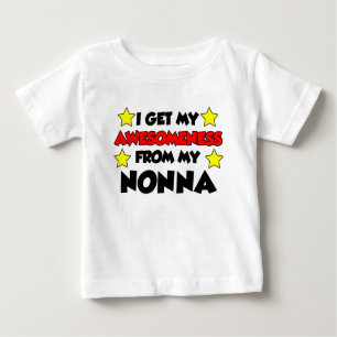T-shirts Eu obtenho meu Awesomeness de meu Nonna