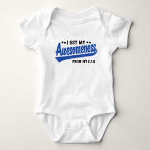 T-shirts Eu obtenho meu Awesomeness de meu pai
