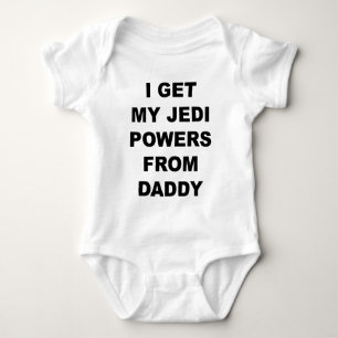 T-shirts Eu obtenho meus poderes de Jedi do pai