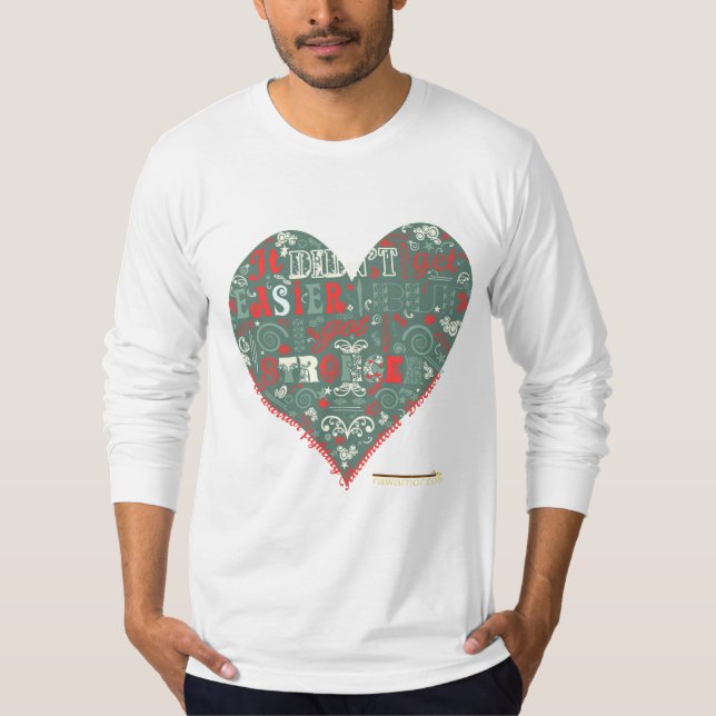 T-shirts Eu obtive mais forte (Frente)